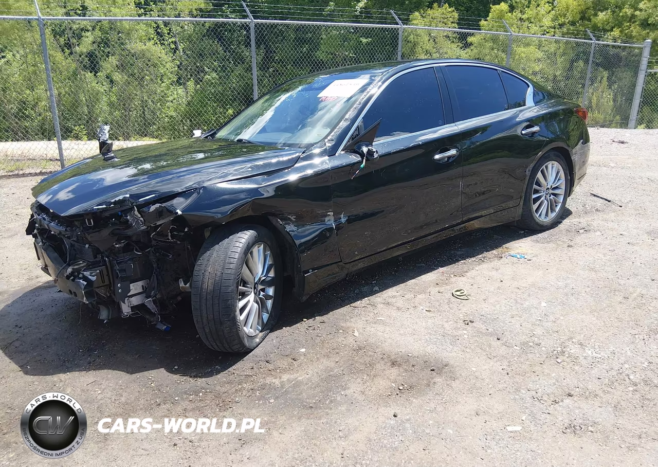 2021 Infiniti Q50 Luxe VIN:JN1EV7BP3MM706410 - 2
