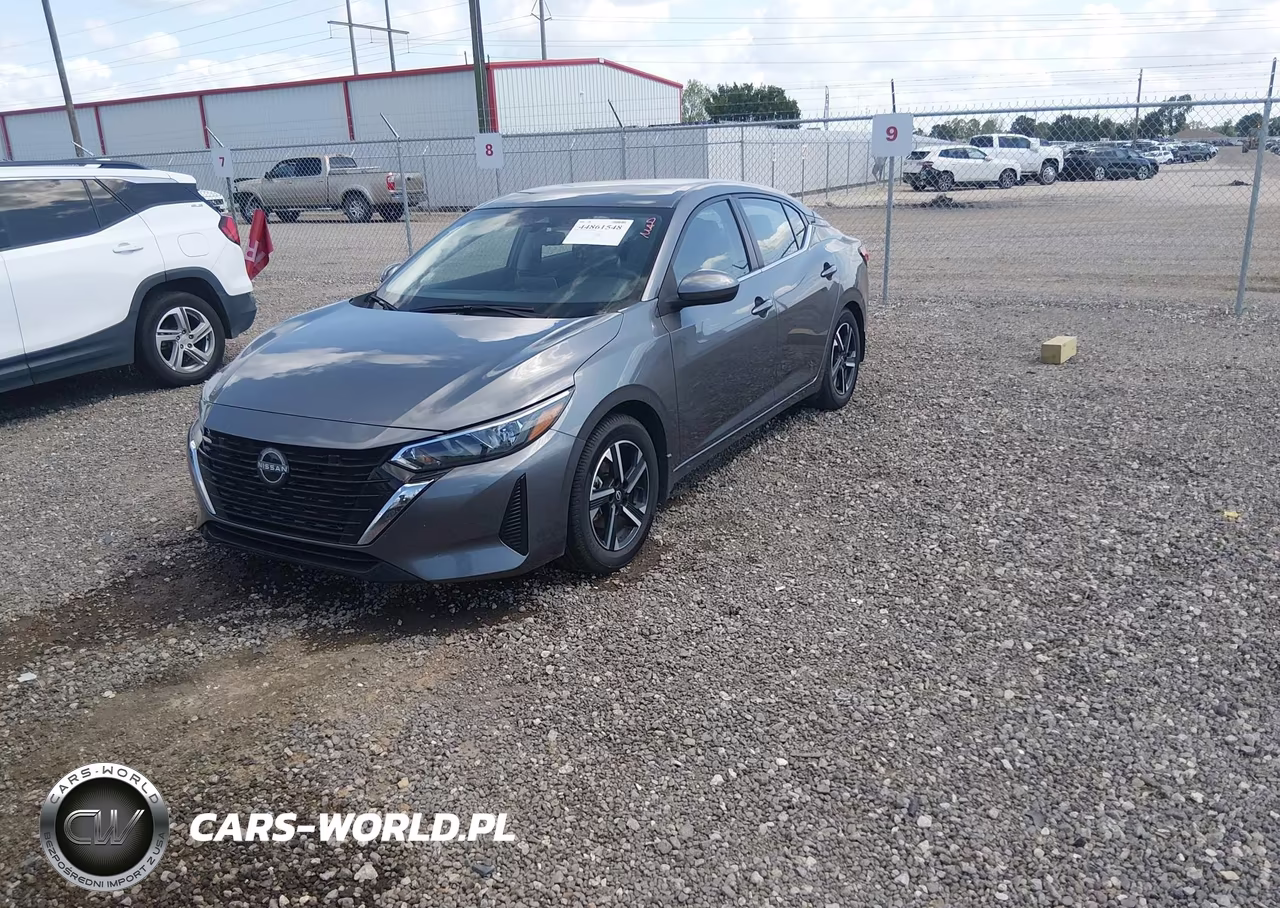 2025 Nissan Sentra Sv VIN:3N1AB8CV4SY214599 - 2