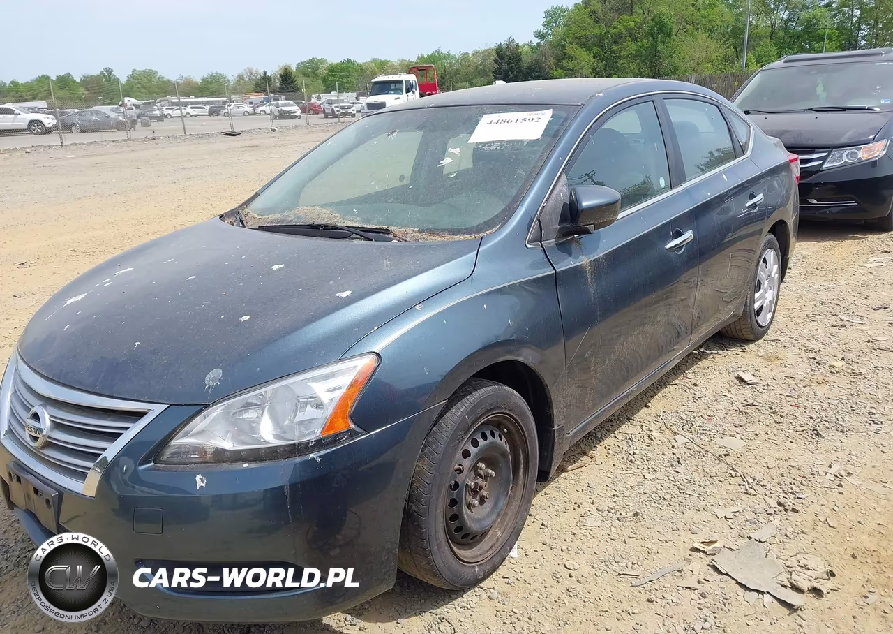 2014 Nissan Sentra S VIN:1N4AB7AP5EN852931 - 2