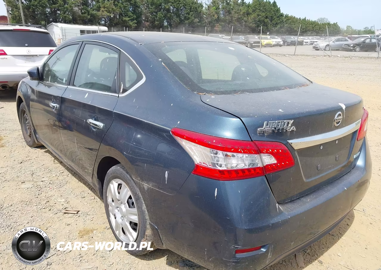 2014 Nissan Sentra S VIN:1N4AB7AP5EN852931 - 3