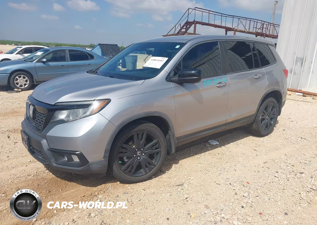 2020 Honda Passport 2Wd Sport VIN:5FNYF7H26LB005533 - 2