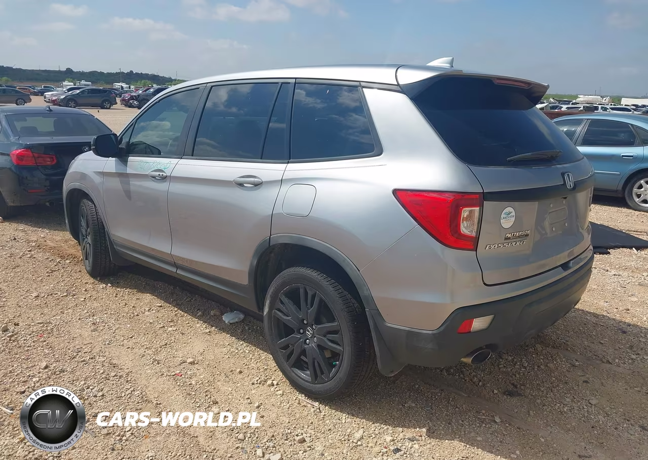2020 Honda Passport 2Wd Sport VIN:5FNYF7H26LB005533 - 3