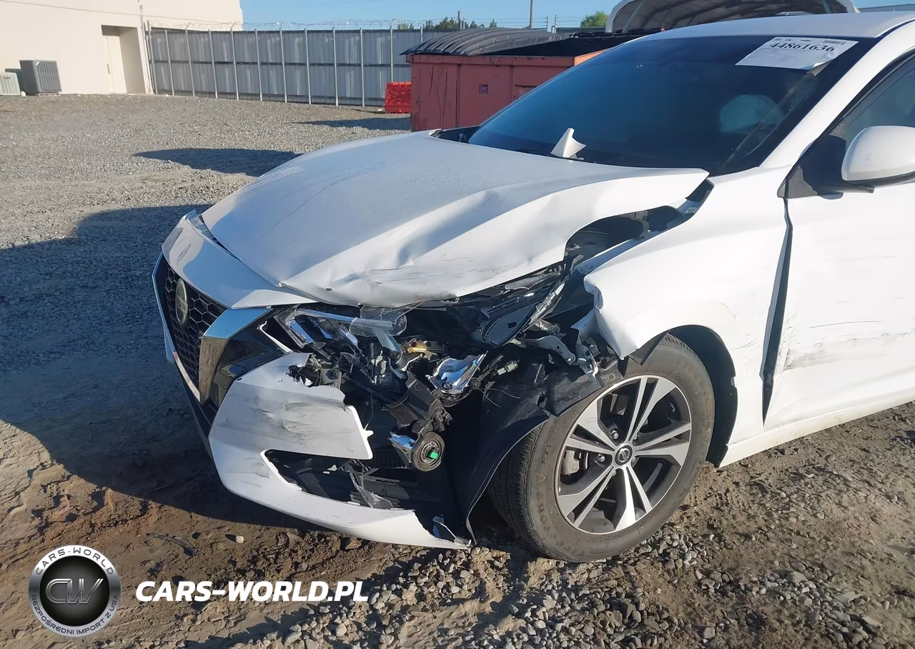 2022 Nissan Sentra Sv Xtronic Cvt VIN:3N1AB8CV0NY221621 - 6