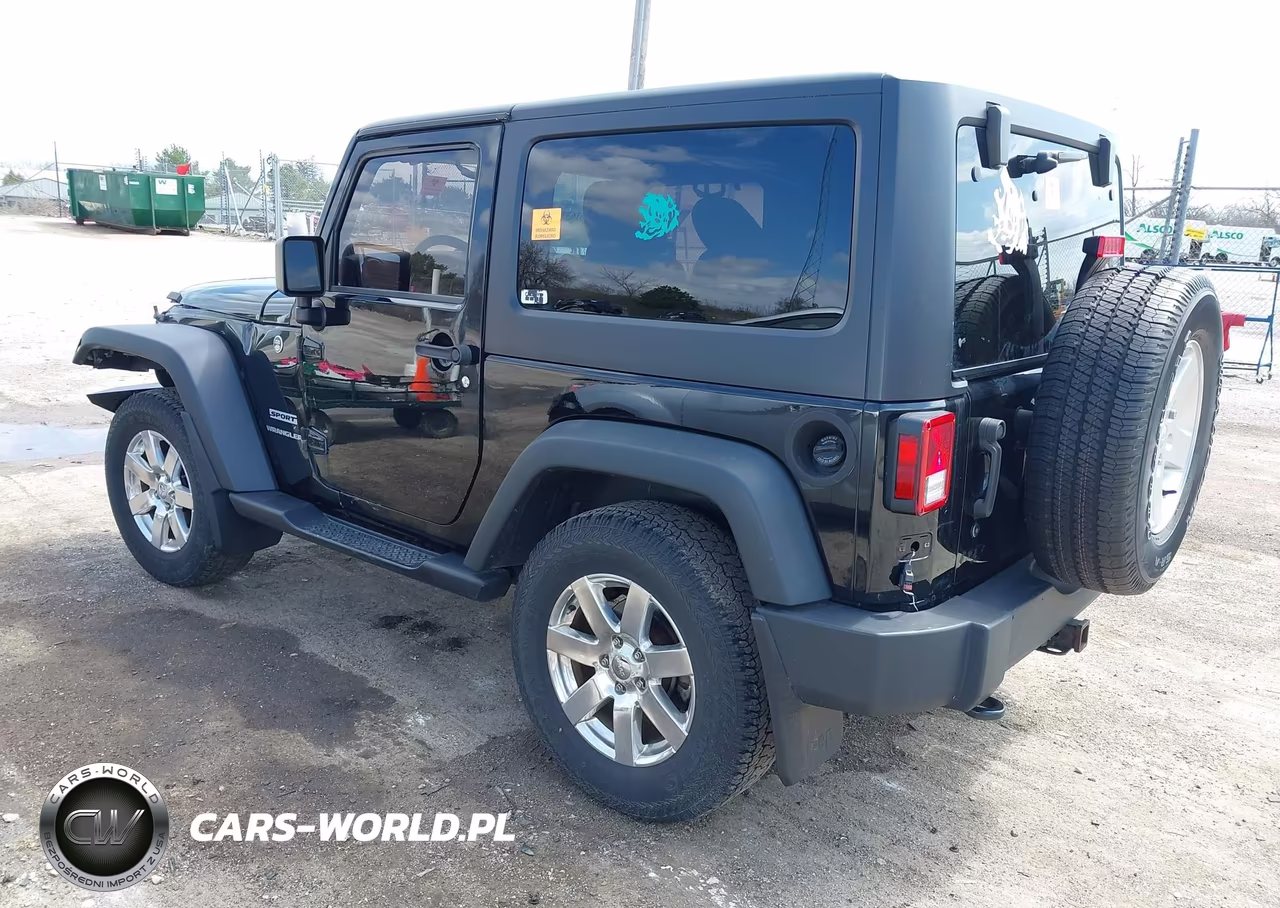 2014 Jeep Wrangler Sport VIN:1C4AJWAGXEL227024 - 3
