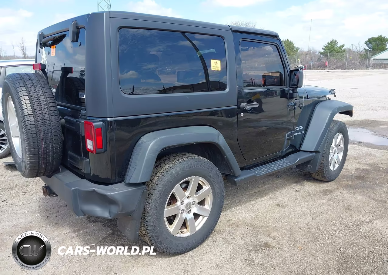 2014 Jeep Wrangler Sport VIN:1C4AJWAGXEL227024 - 4