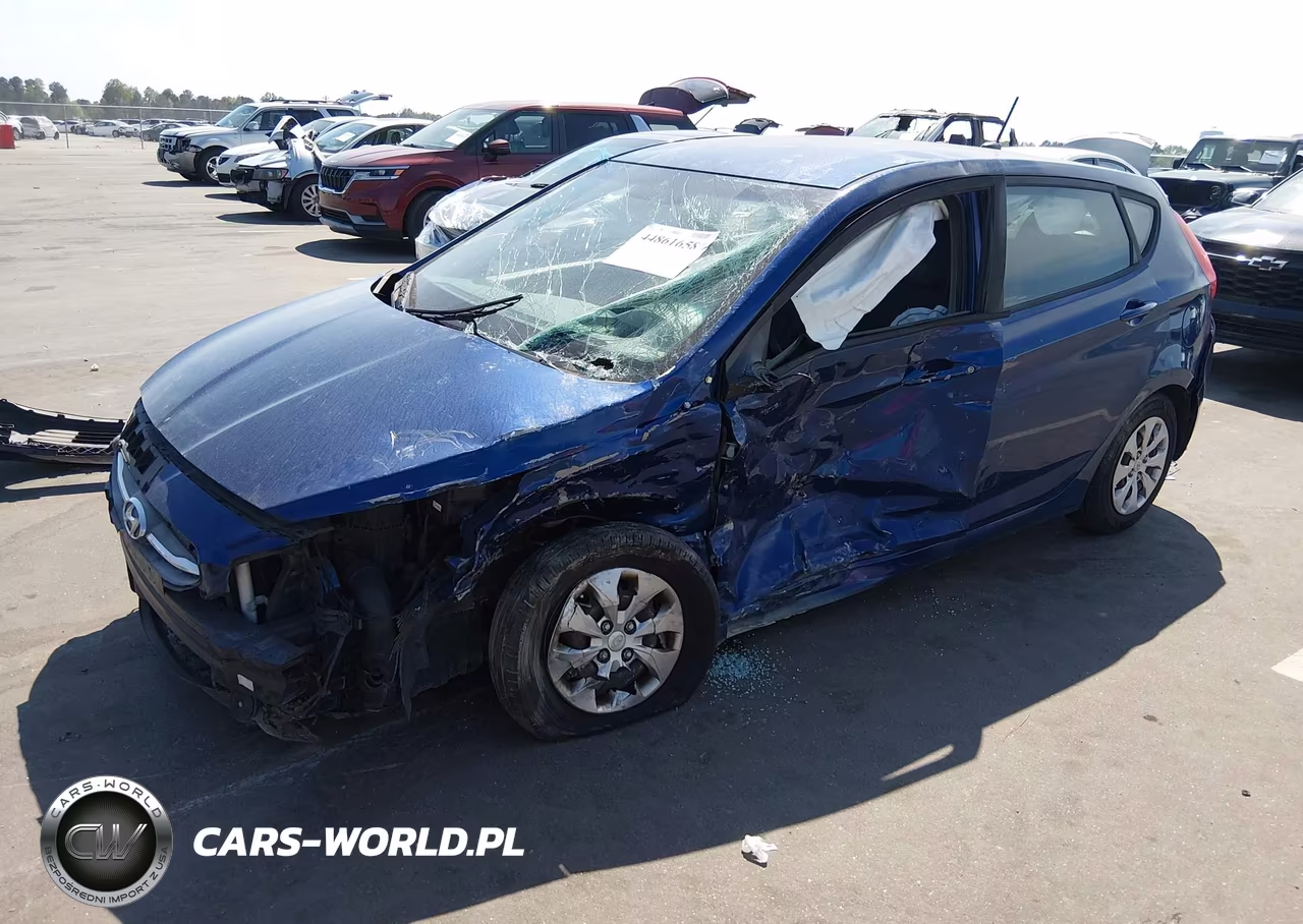 2017 Hyundai Accent Se VIN:KMHCT5AE4HU346452 - 2