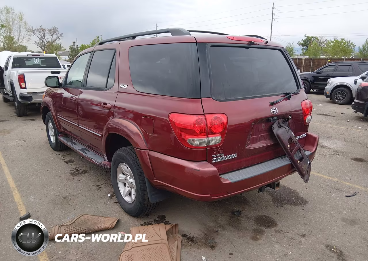 2006 Toyota Sequoia Sr5 V8 VIN:5TDBT44A26S261968 - 3