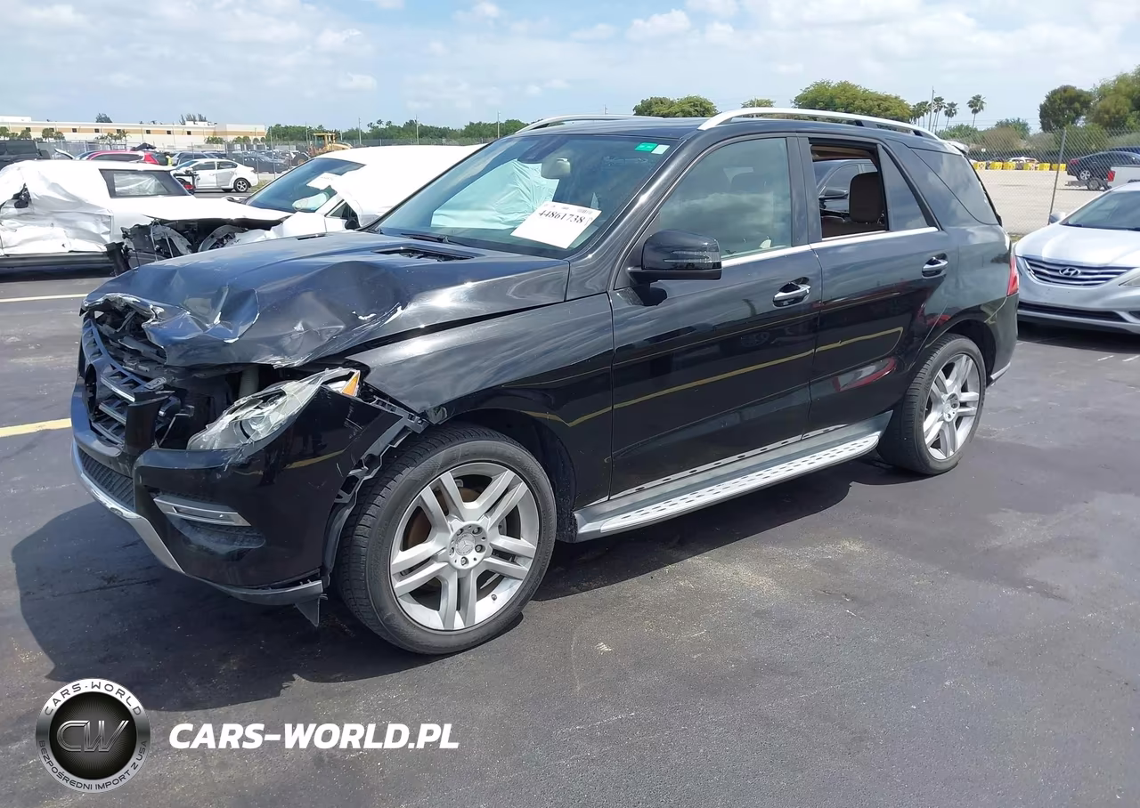 2014 Mercedes-Benz Ml 350 VIN:4JGDA5JB0EA319567 - 2