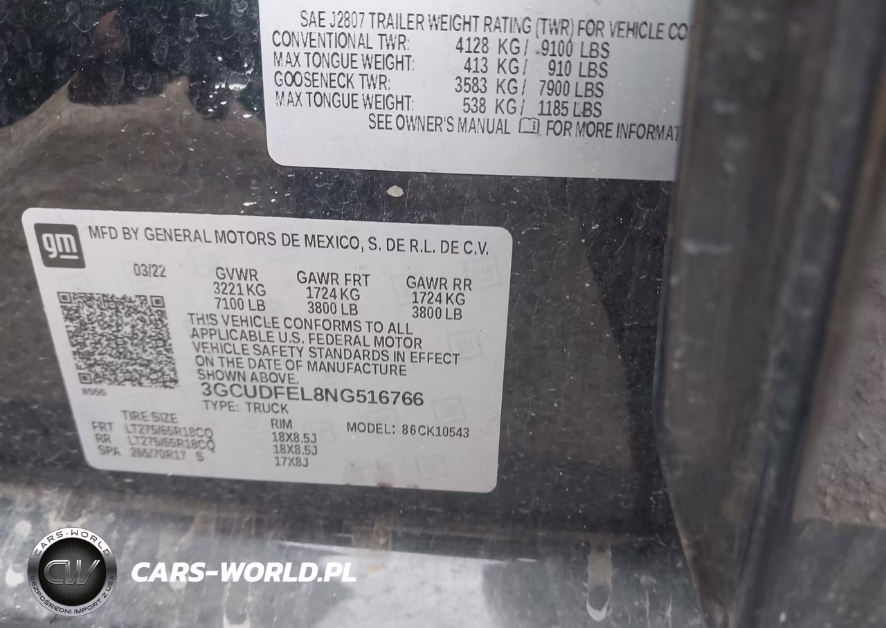 2022 Chevrolet Silverado 1500 4Wd Short Bed Lt Trail Boss VIN:3GCUDFEL8NG516766 - 9