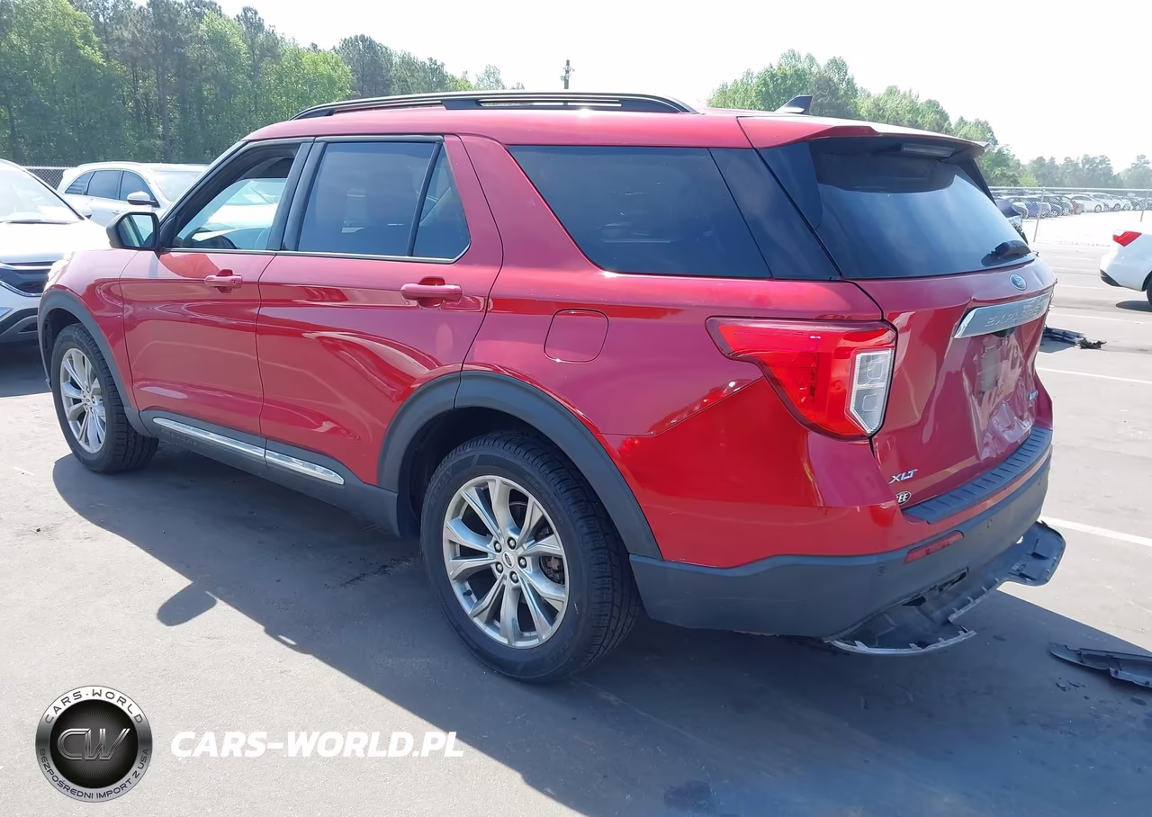 2021 Ford Explorer Xlt VIN:1FMSK8DH2MGA26268 - 3