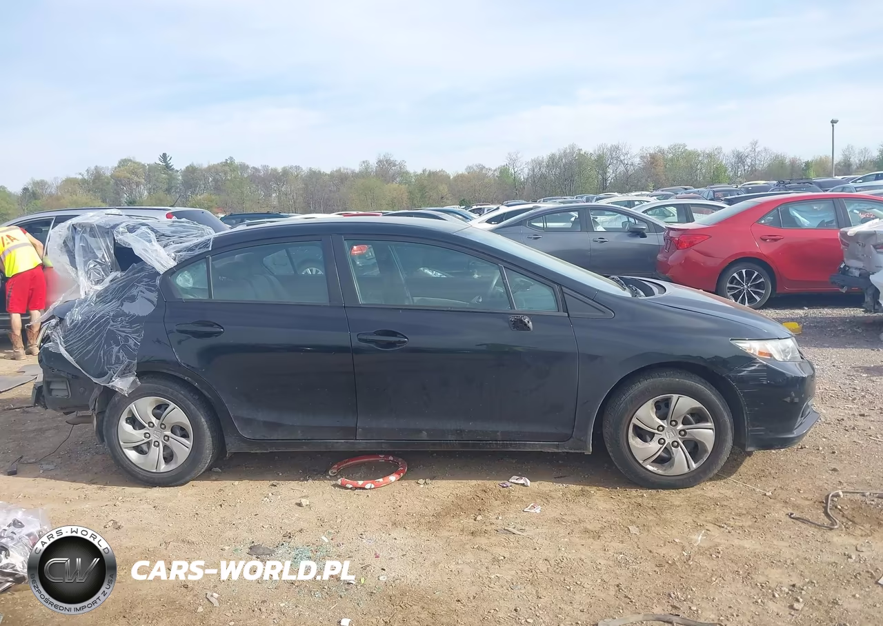 2014 Honda Civic Lx VIN:19XFB2F51EE066090 - 13
