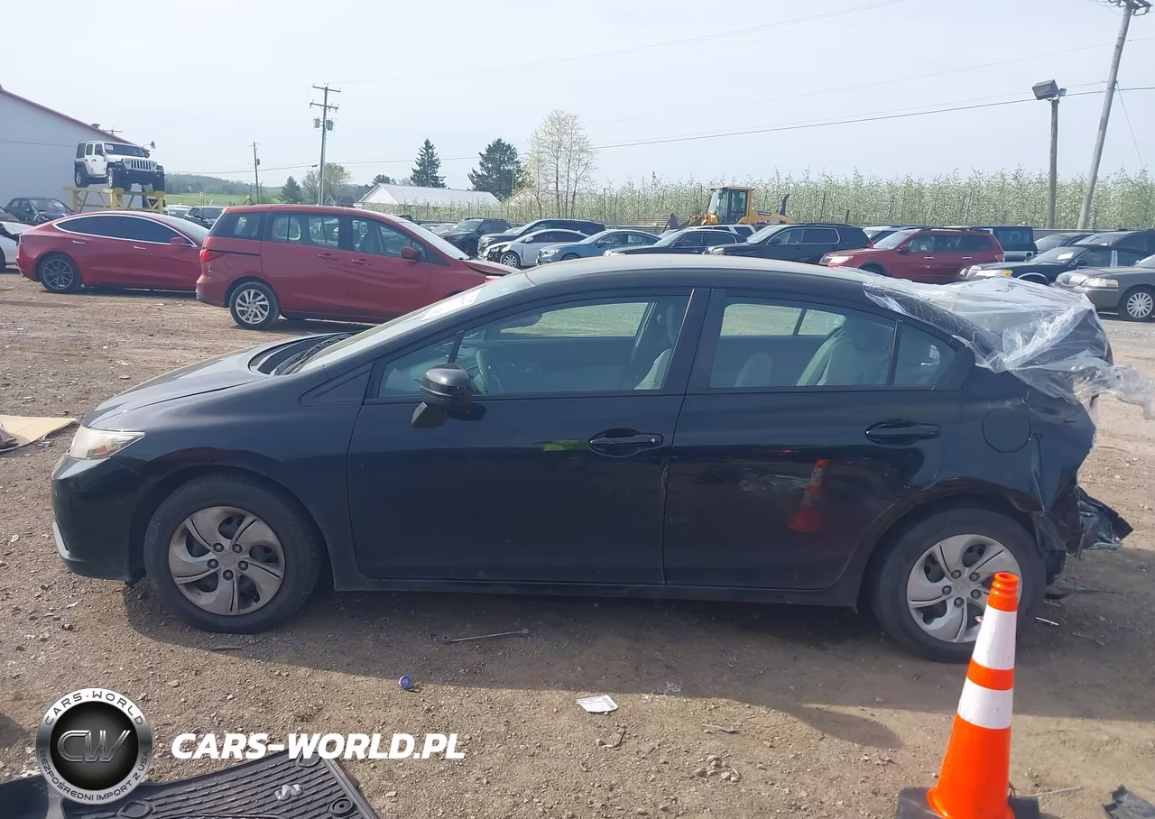 2014 Honda Civic Lx VIN:19XFB2F51EE066090 - 14