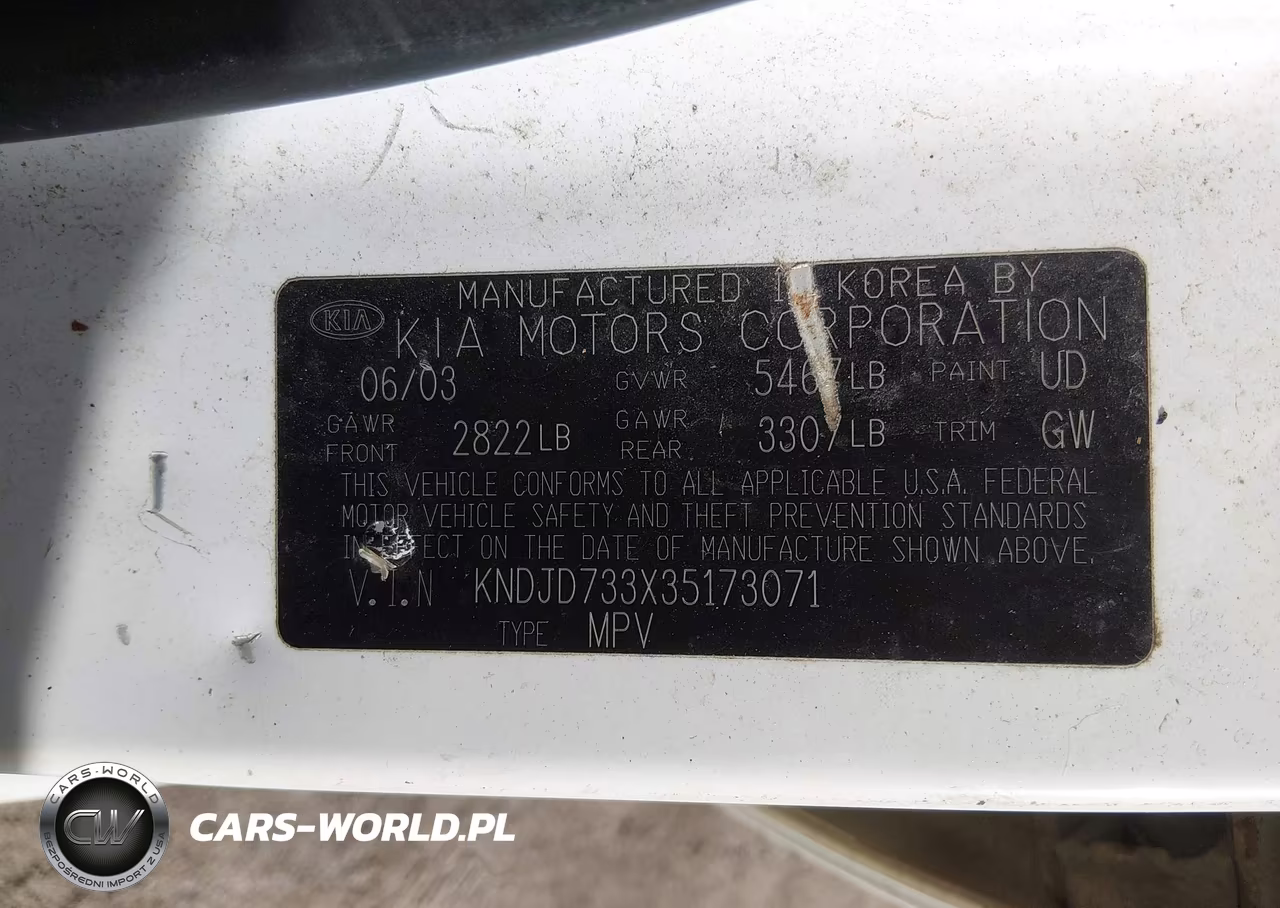 2003 Kia Sorento Ex-Lx VIN:KNDJD733X35173071 - 9