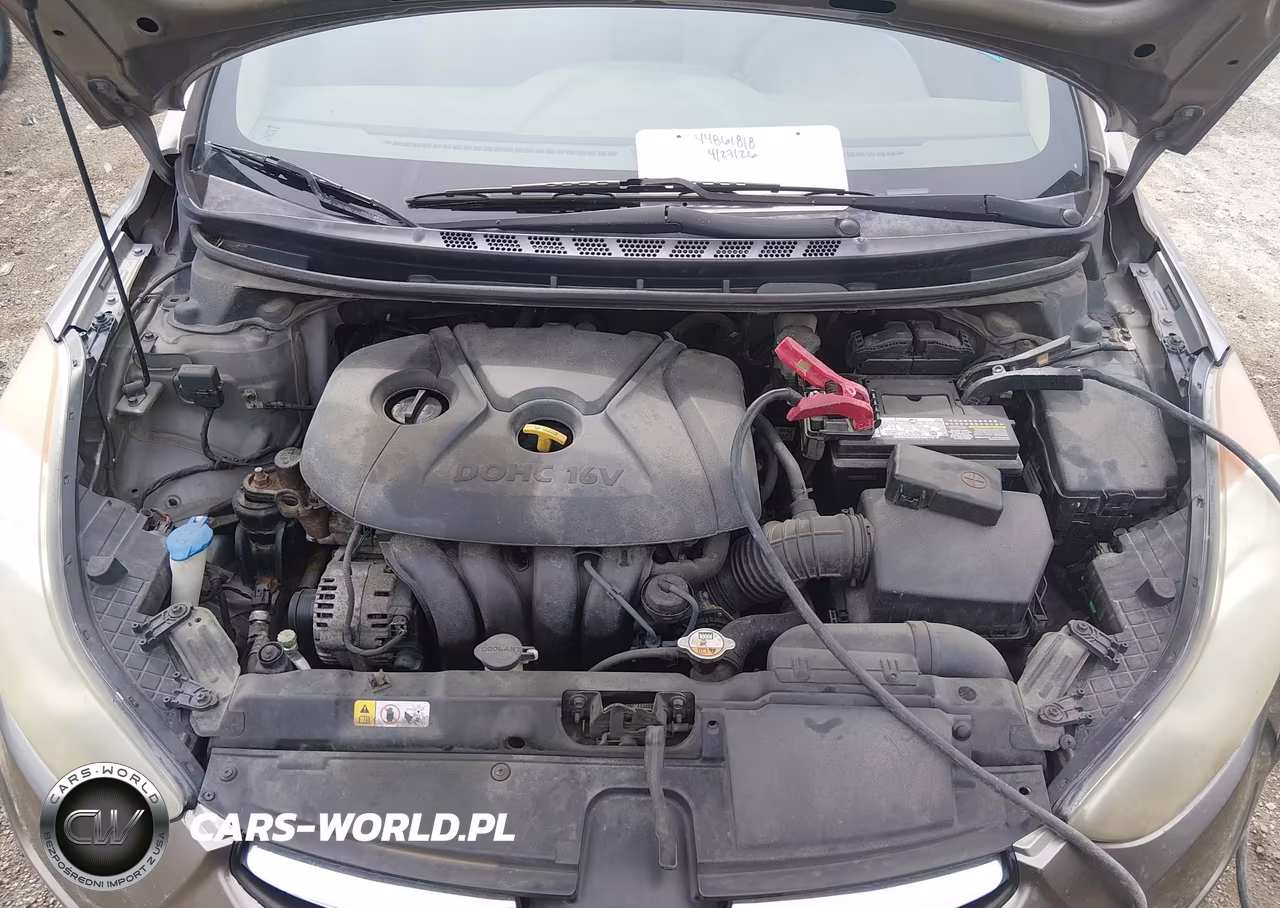 2013 Hyundai Elantra Gls VIN:5NPDH4AE9DH291165 - 10