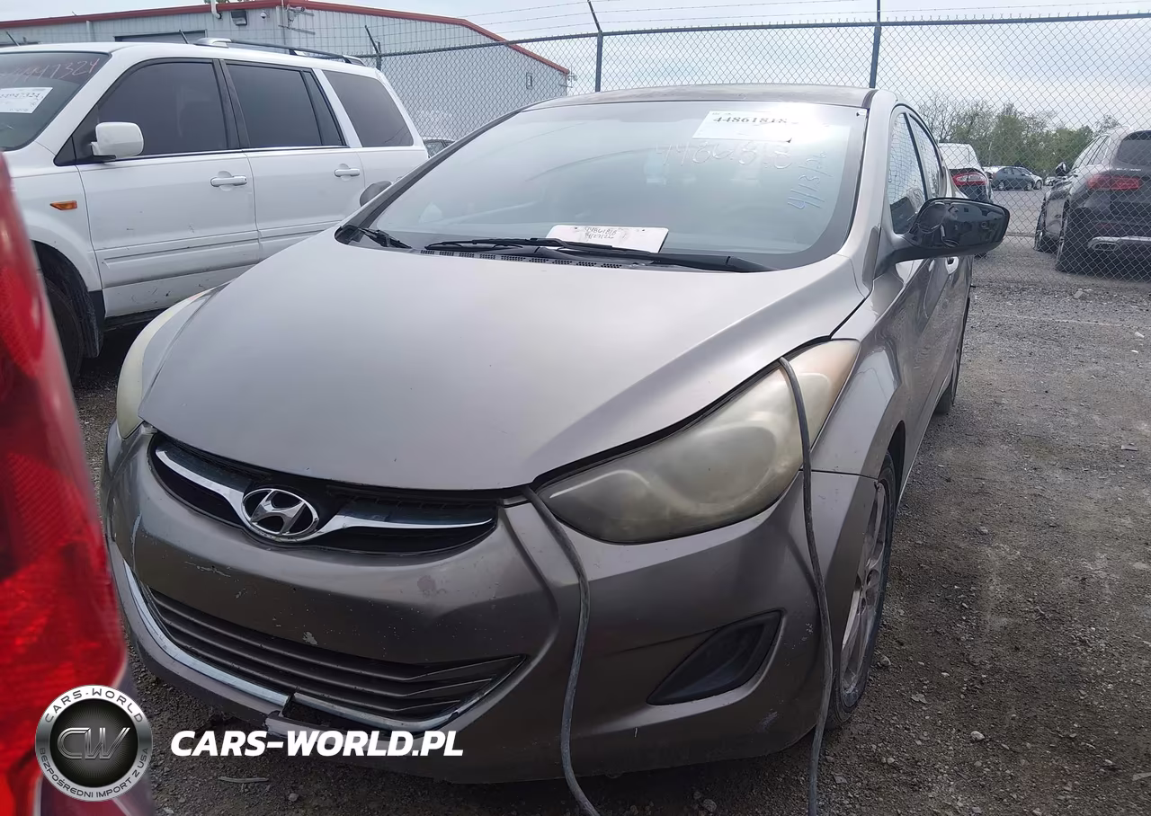 2013 Hyundai Elantra Gls VIN:5NPDH4AE9DH291165 - 12