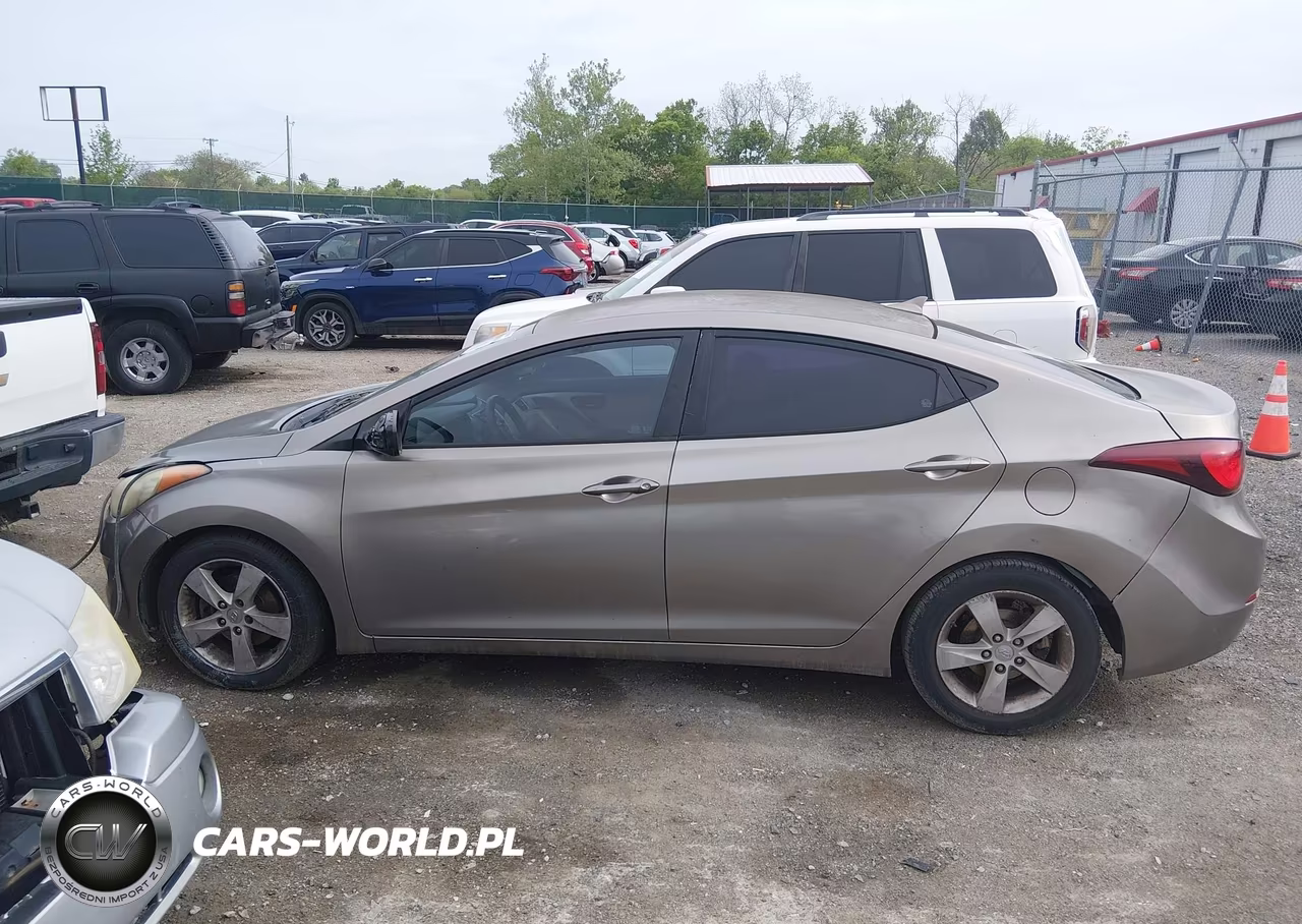 2013 Hyundai Elantra Gls VIN:5NPDH4AE9DH291165 - 14
