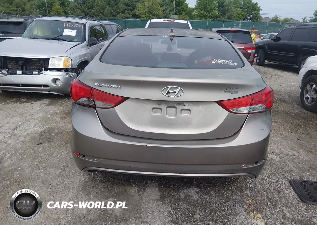 2013 Hyundai Elantra Gls VIN:5NPDH4AE9DH291165 - 16