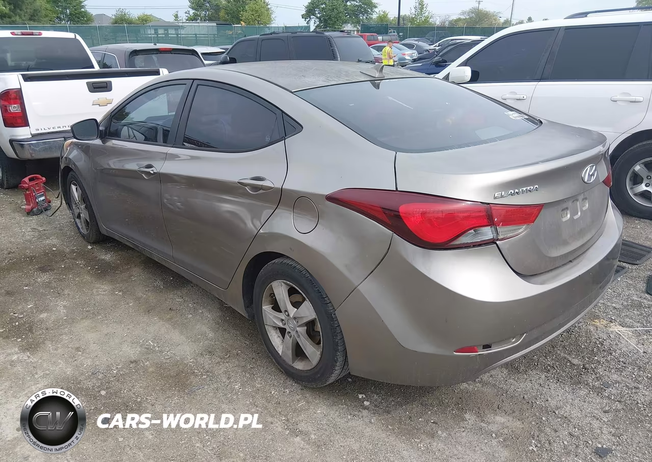 2013 Hyundai Elantra Gls VIN:5NPDH4AE9DH291165 - 3