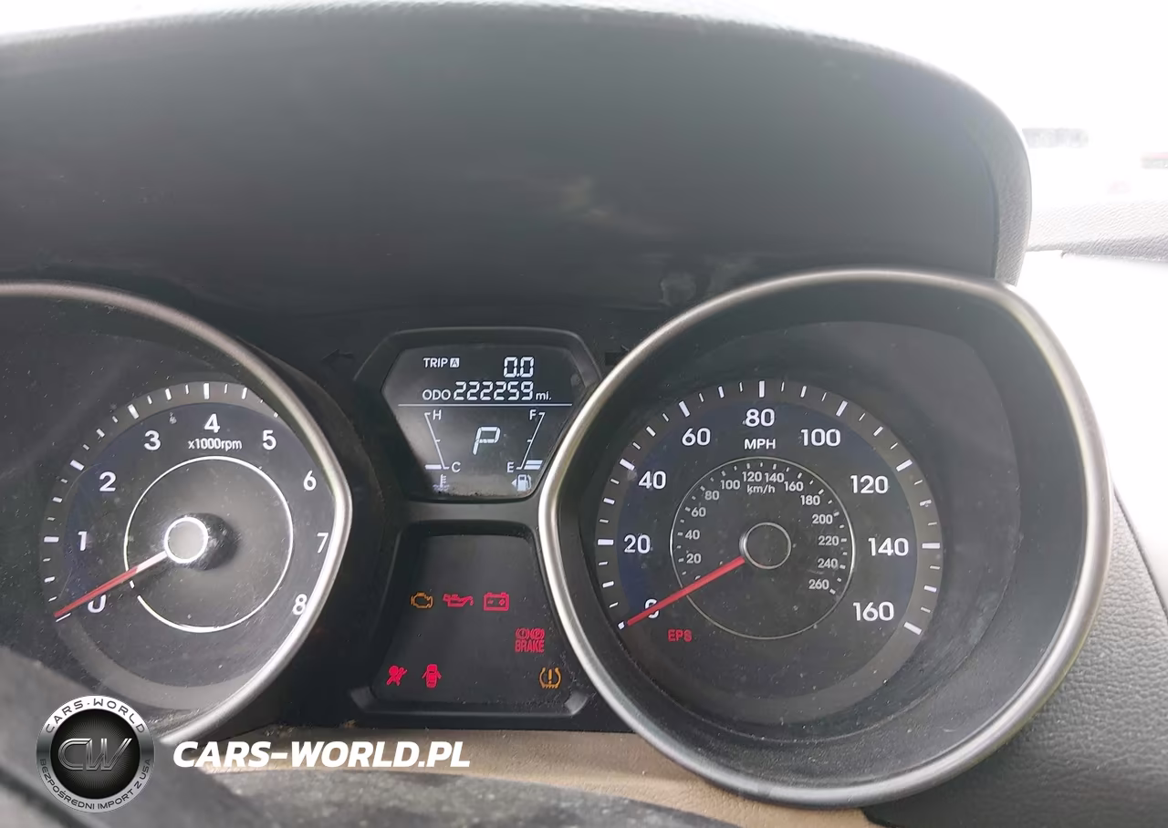 2013 Hyundai Elantra Gls VIN:5NPDH4AE9DH291165 - 7