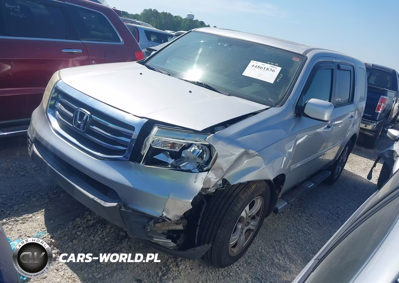 2014 Honda Pilot Ex-L VIN:5FNYF4H58EB031918 - 2