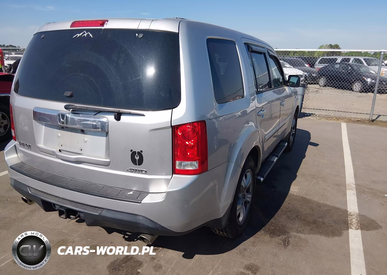 2014 Honda Pilot Ex-L VIN:5FNYF4H58EB031918 - 4