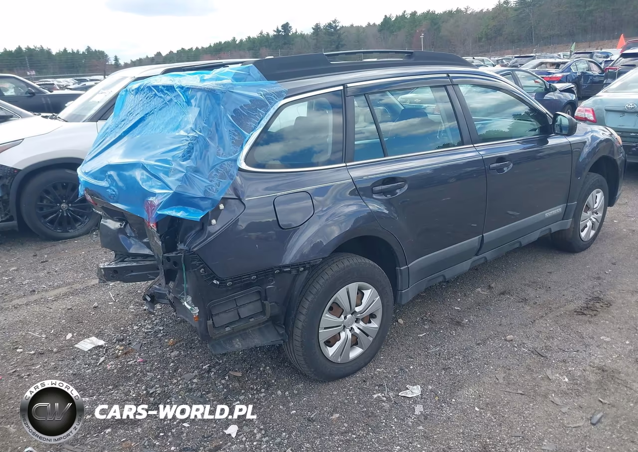 2011 Subaru Outback 2.5I VIN:4S4BRBACXB3353040 - 4