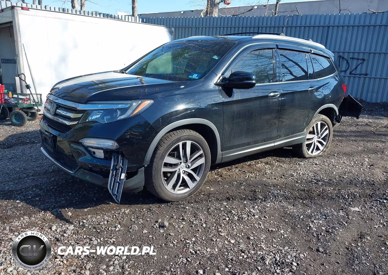 2017 Honda Pilot Elite VIN:5FNYF6H07HB007999 - 2