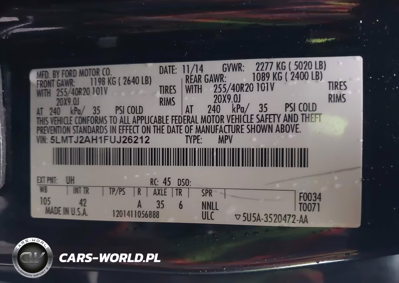 2015 Lincoln Mkc VIN:5LMTJ2AH1FUJ26212 - 9