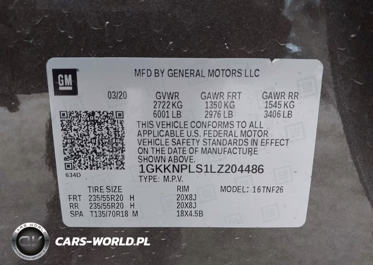 2020 GMC Acadia Denali VIN:1GKKNPLS1LZ204486 - 9