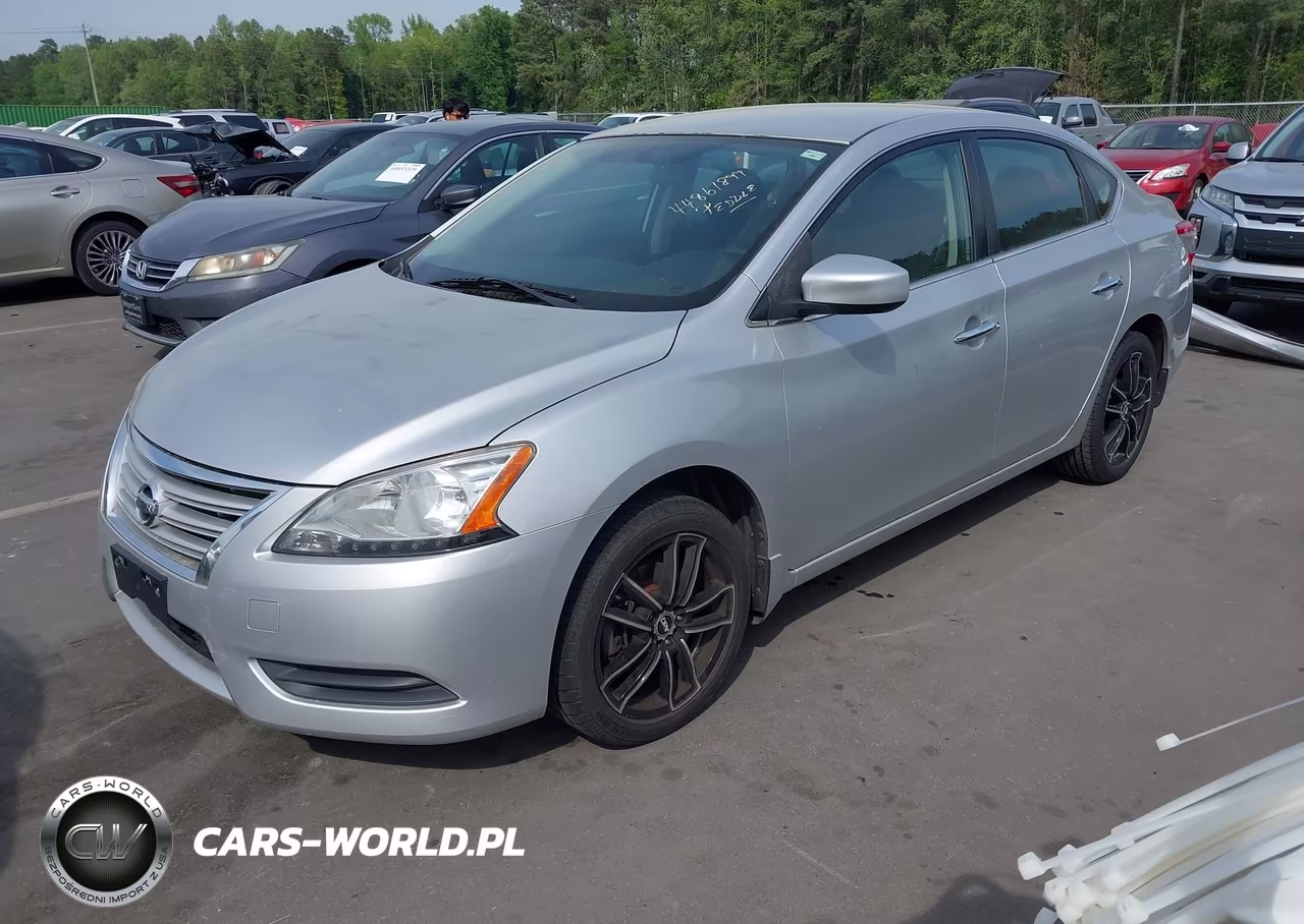 2015 Nissan Sentra Sv VIN:3N1AB7AP1FY298420 - 2