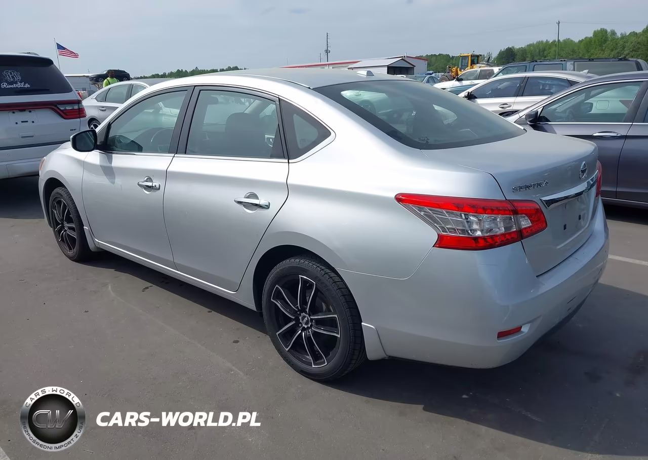 2015 Nissan Sentra Sv VIN:3N1AB7AP1FY298420 - 3