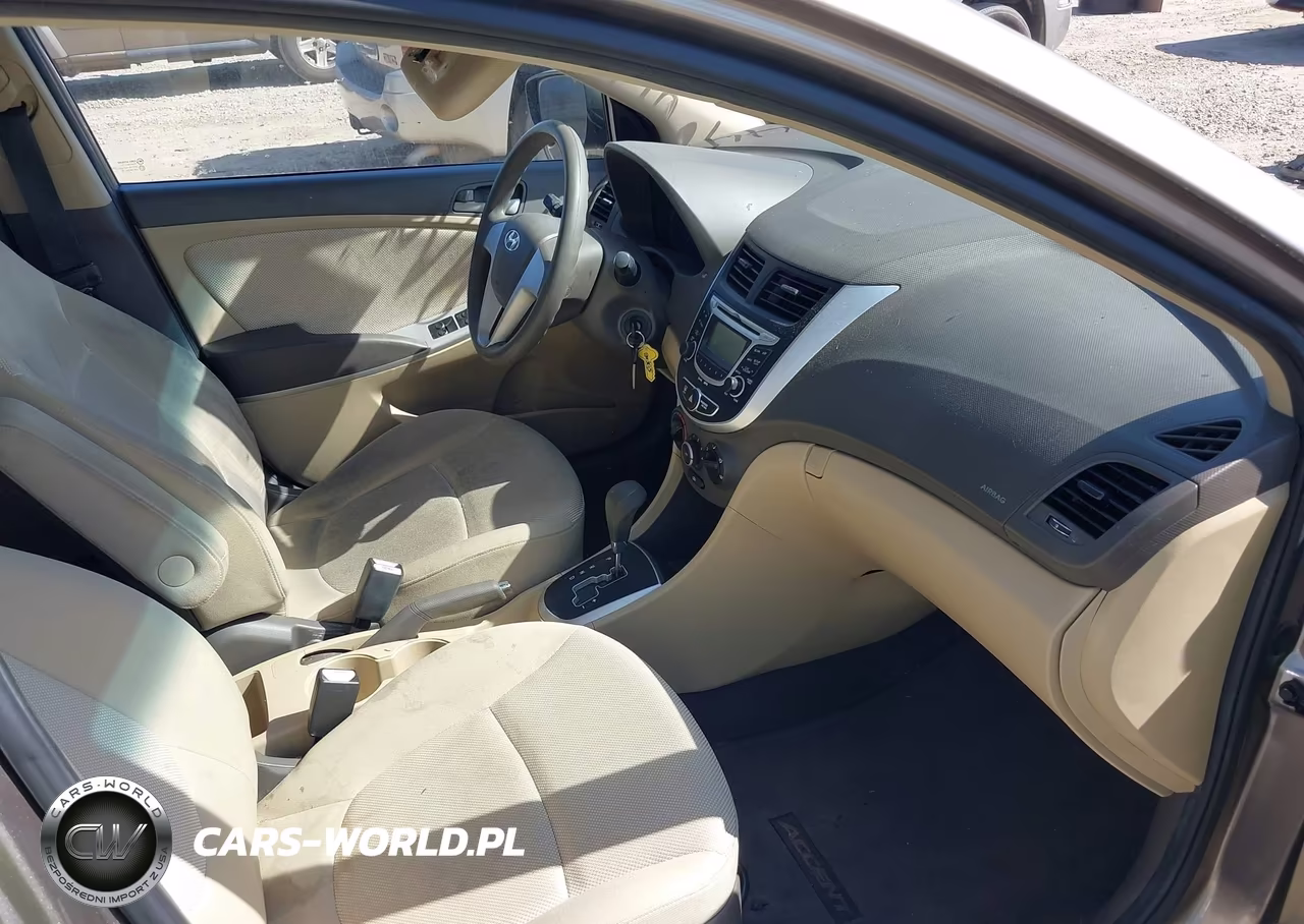 2012 Hyundai Accent Gls VIN:KMHCT4AE6CU164948 - 5