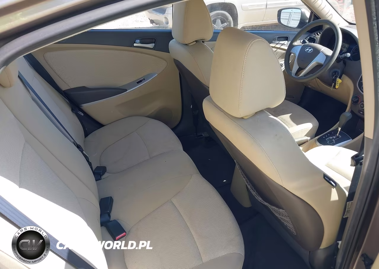 2012 Hyundai Accent Gls VIN:KMHCT4AE6CU164948 - 8