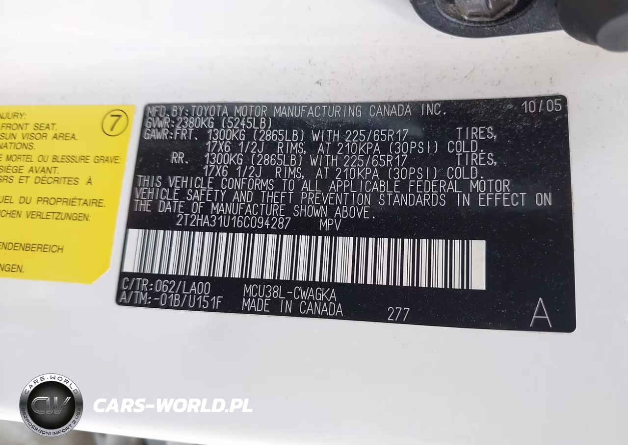 2006 Lexus Rx 330 VIN:2T2HA31U16C094287 - 9