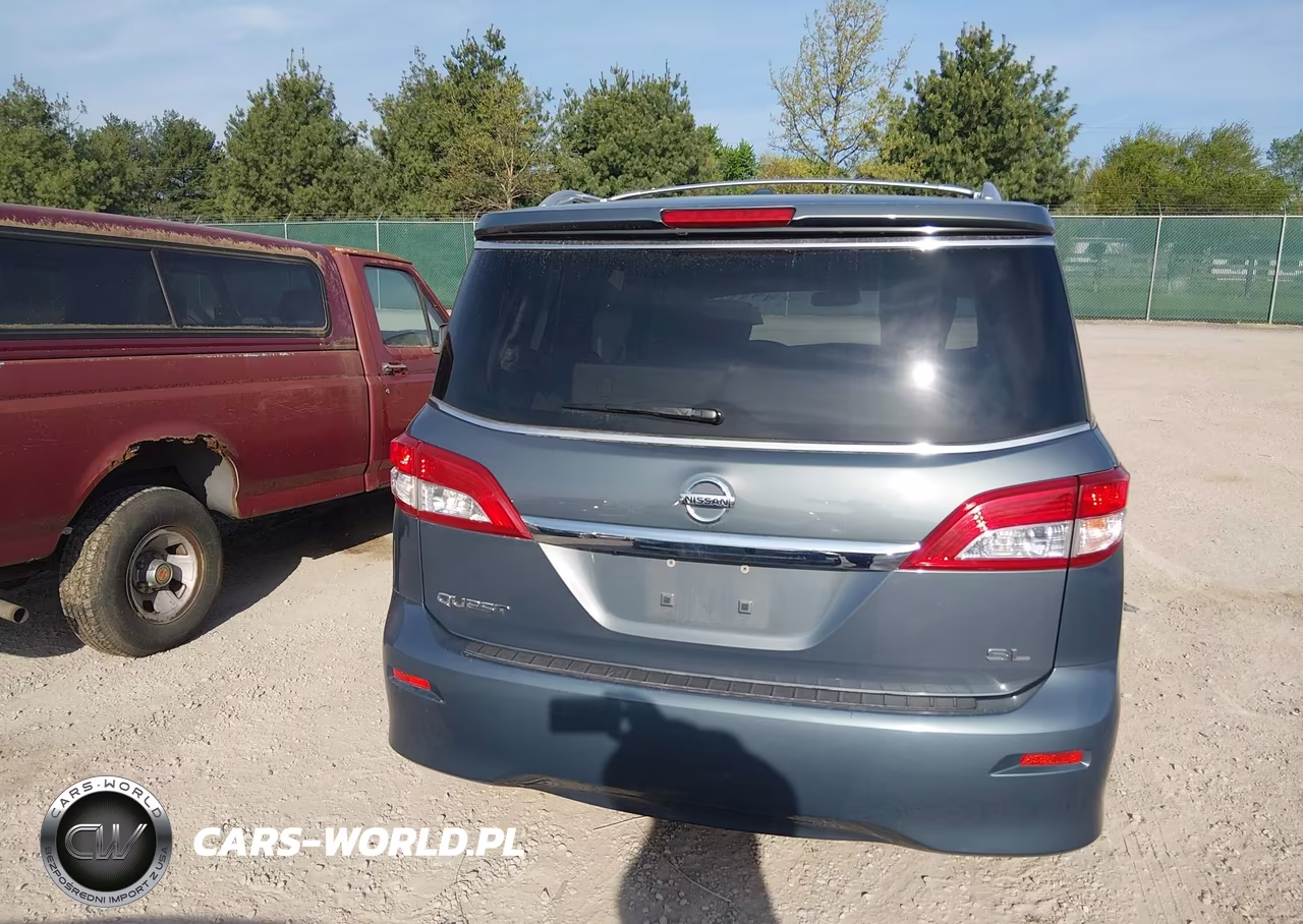 2012 Nissan Quest Sl VIN:JN8AE2KP1C9043133 - 17