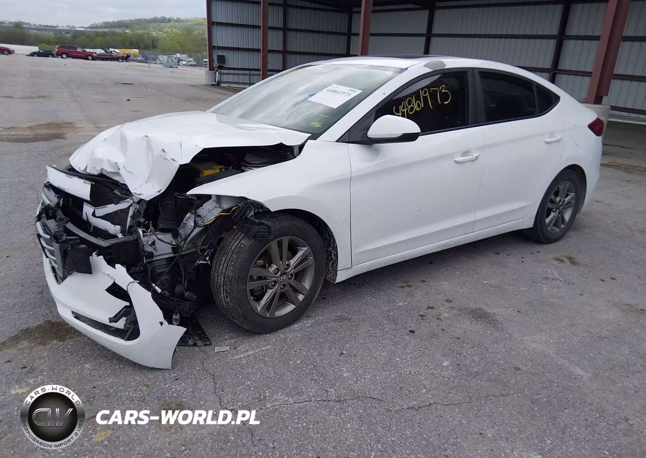 2018 Hyundai Elantra Value Edition VIN:5NPD84LFXJH342853 - 2