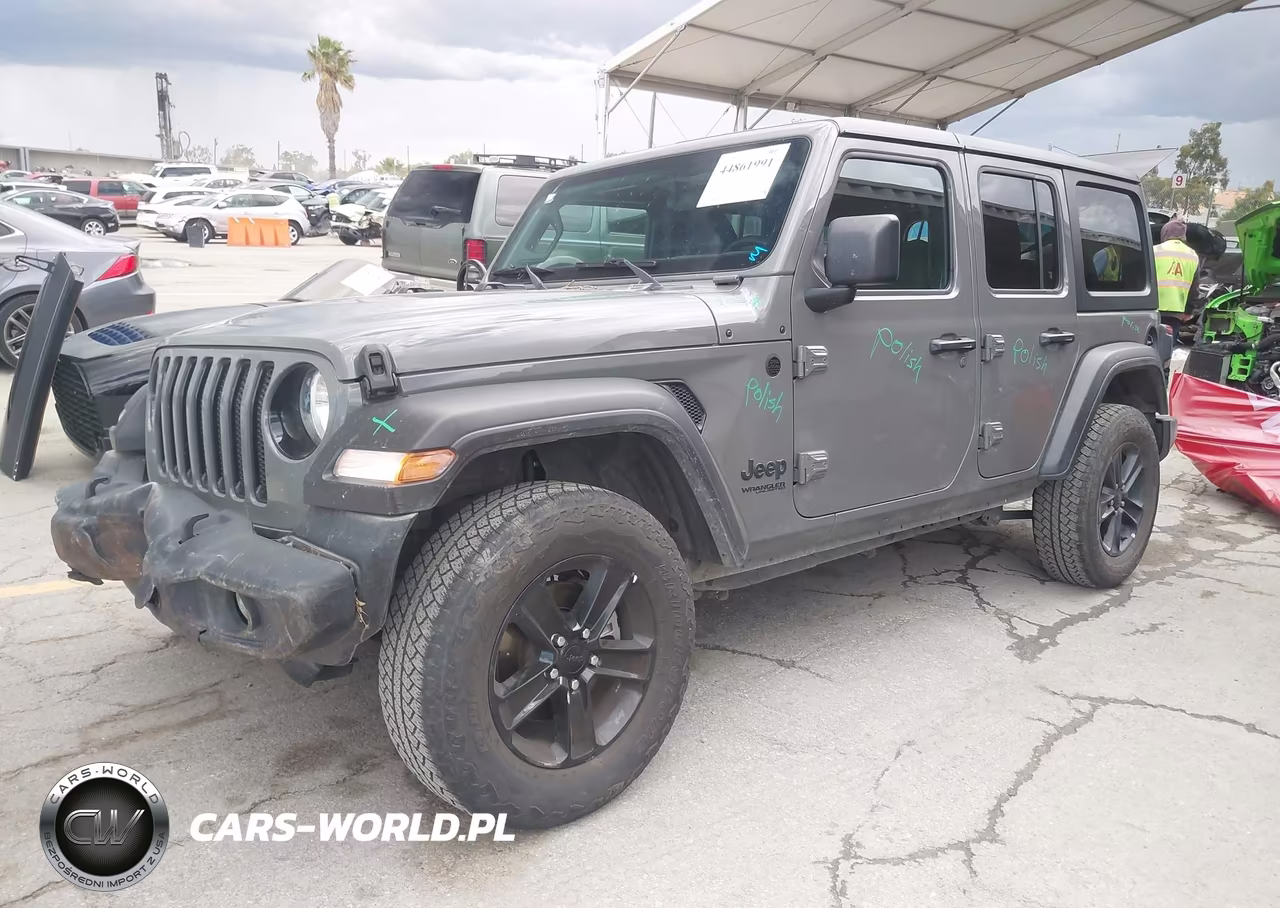 2021 Jeep Wrangler Unlimited Sport Altitude 4X4 VIN:1C4HJXDG8MW574364 - 2
