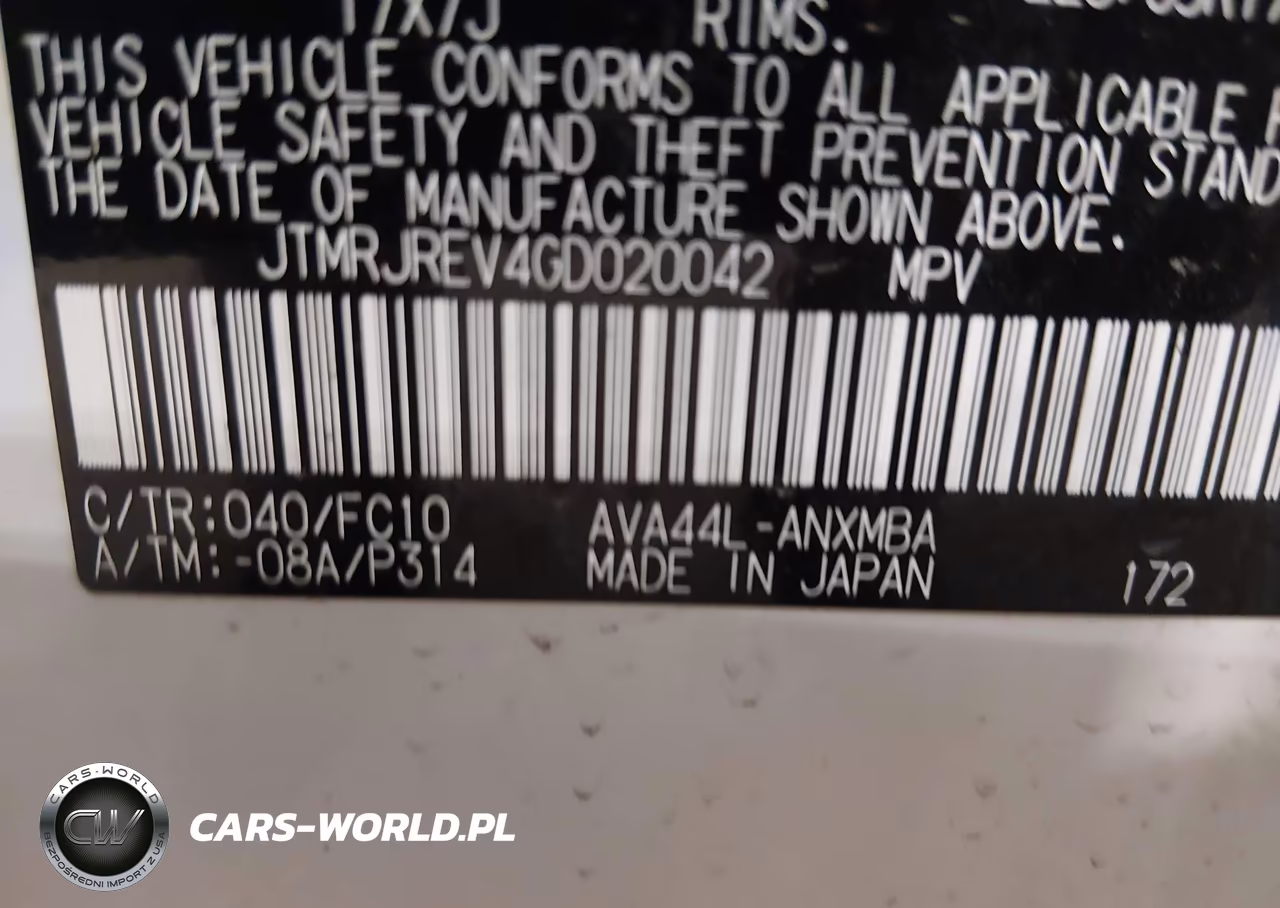 2016 Toyota Rav4 Hybrid Xle VIN:JTMRJREV4GD020042 - 9