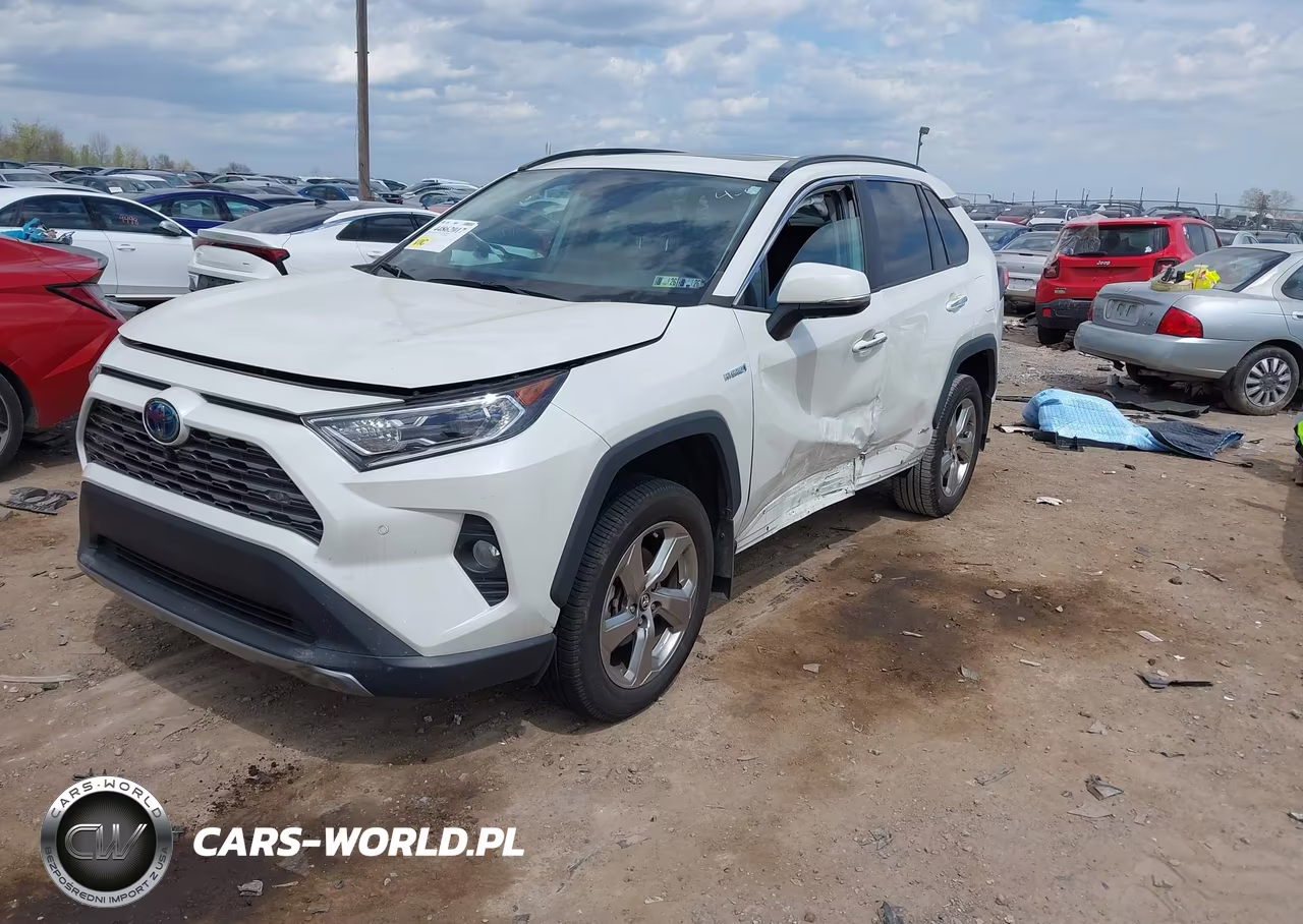 2020 Toyota Rav4 Hybrid Limited VIN:2T3DWRFV2LW072356 - 2