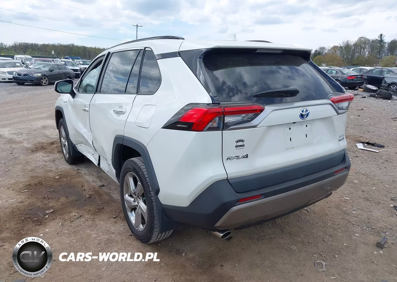 2020 Toyota Rav4 Hybrid Limited VIN:2T3DWRFV2LW072356 - 3