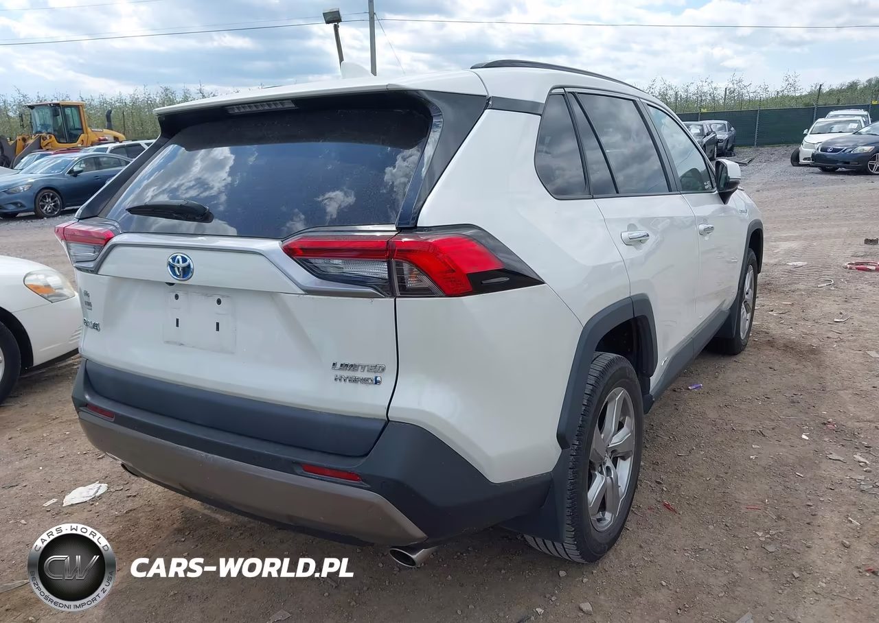 2020 Toyota Rav4 Hybrid Limited VIN:2T3DWRFV2LW072356 - 4
