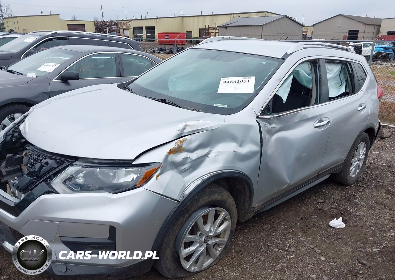 2017 Nissan Rogue Sv VIN:KNMAT2MV7HP557357 - 17