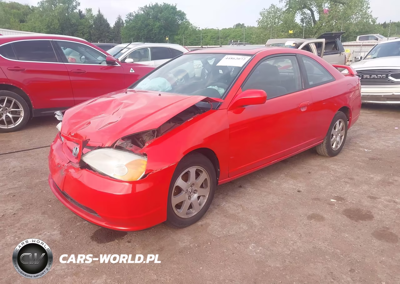 2003 Honda Civic Ex VIN:1HGEM22953L050592 - 2