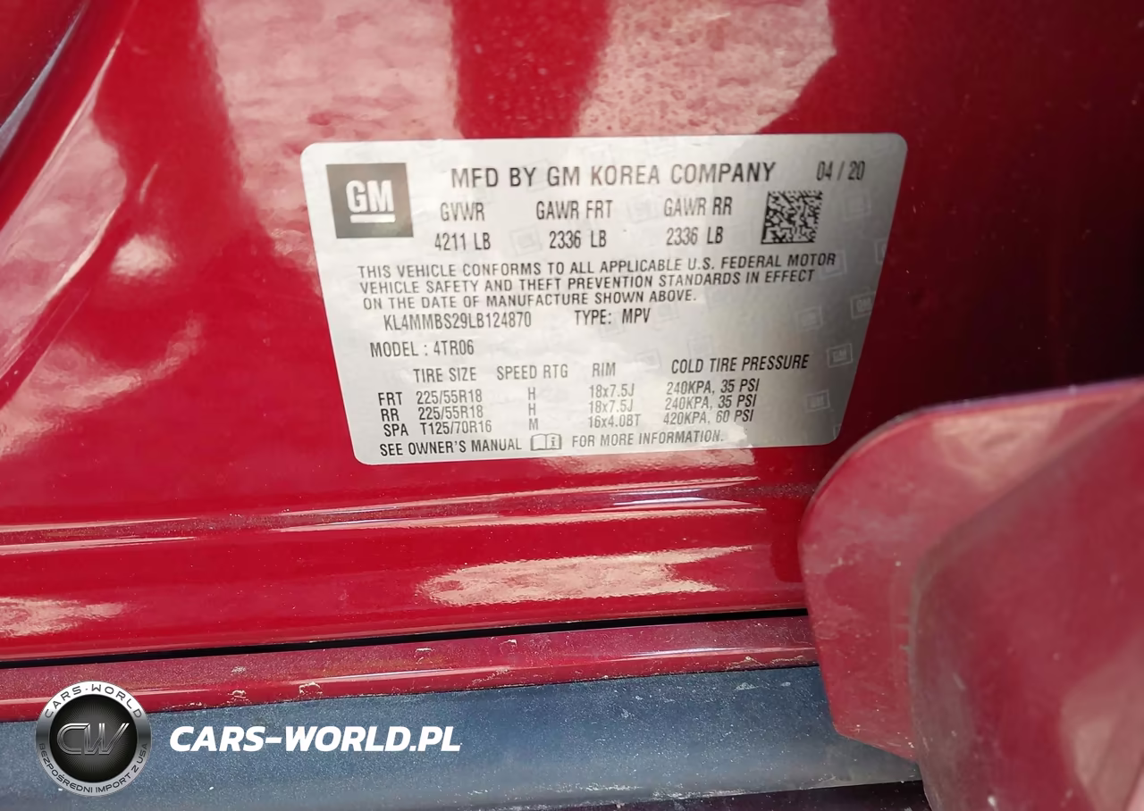 2020 Buick Encore Gx Fwd Preferred VIN:KL4MMBS29LB124870 - 9
