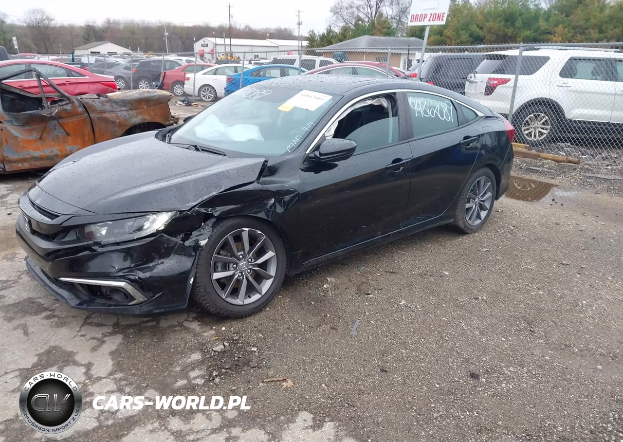 2020 Honda Civic Ex-L VIN:19XFC1F79LE001350 - 2