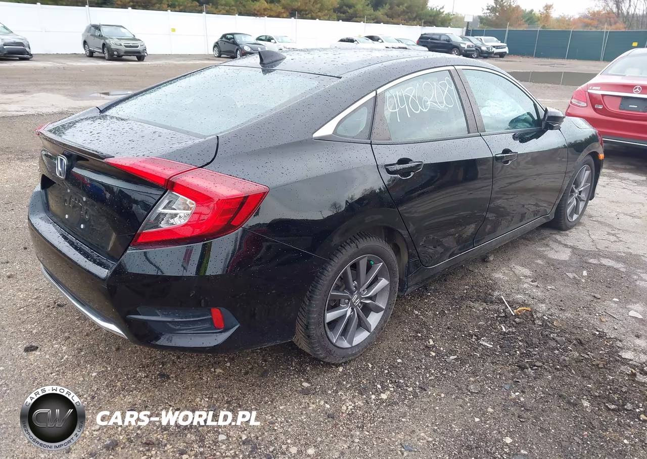 2020 Honda Civic Ex-L VIN:19XFC1F79LE001350 - 4
