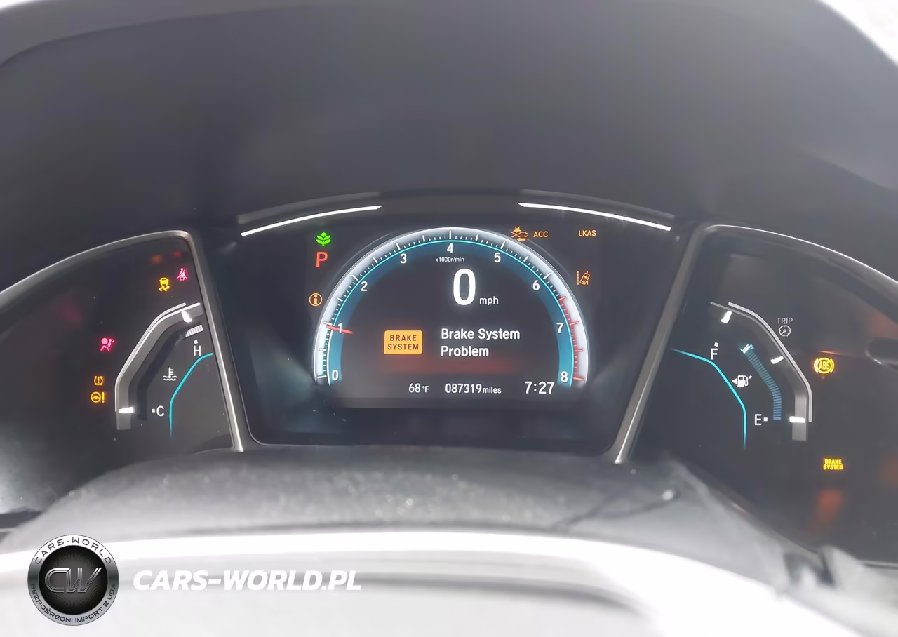 2020 Honda Civic Ex-L VIN:19XFC1F79LE001350 - 7
