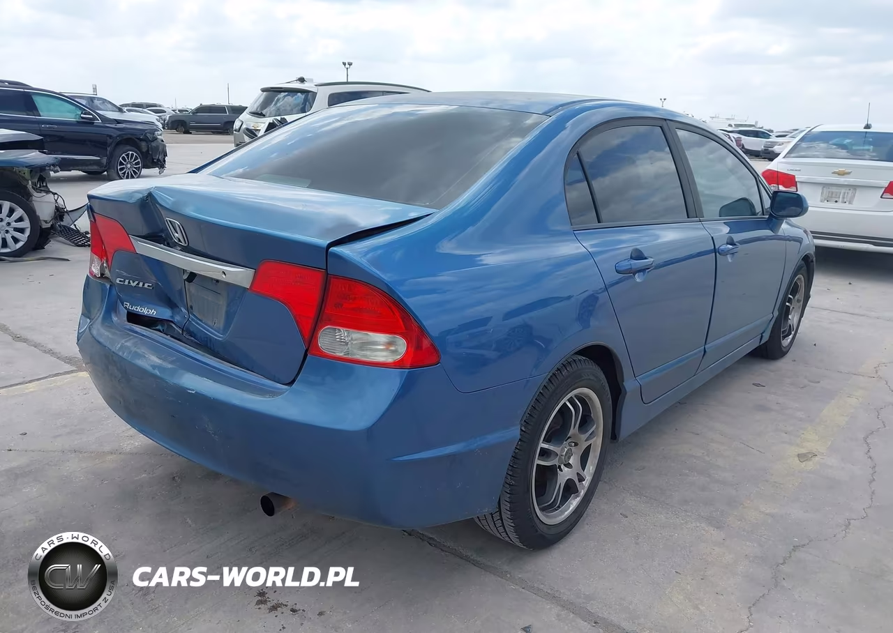 2010 Honda Civic Lx VIN:19XFA1F53AE049833 - 4