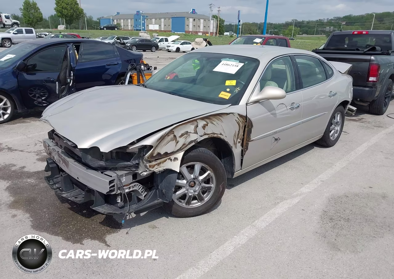 2008 Buick Lacrosse Cxl VIN:2G4WD582481194822 - 2