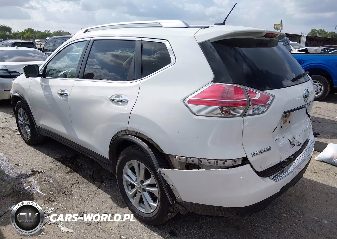 2016 Nissan Rogue Sv VIN:KNMAT2MT6GP593425 - 3